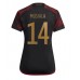 Cheap Germany Jamal Musiala #14 Away Football Shirt Women World Cup 2022 Short Sleeve